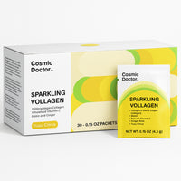 Sparkling Vollagen | 30 Sachets | Vegan collagen alternative with biotin  | Yuzu & rose flavour