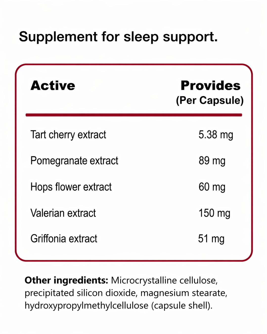 Cherry Dreamzzz | 30 capsules | Food-first Sleep support