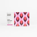 Box of Cosmic Doctor Coco Collagen with spicy chocolate flavor on a white background
