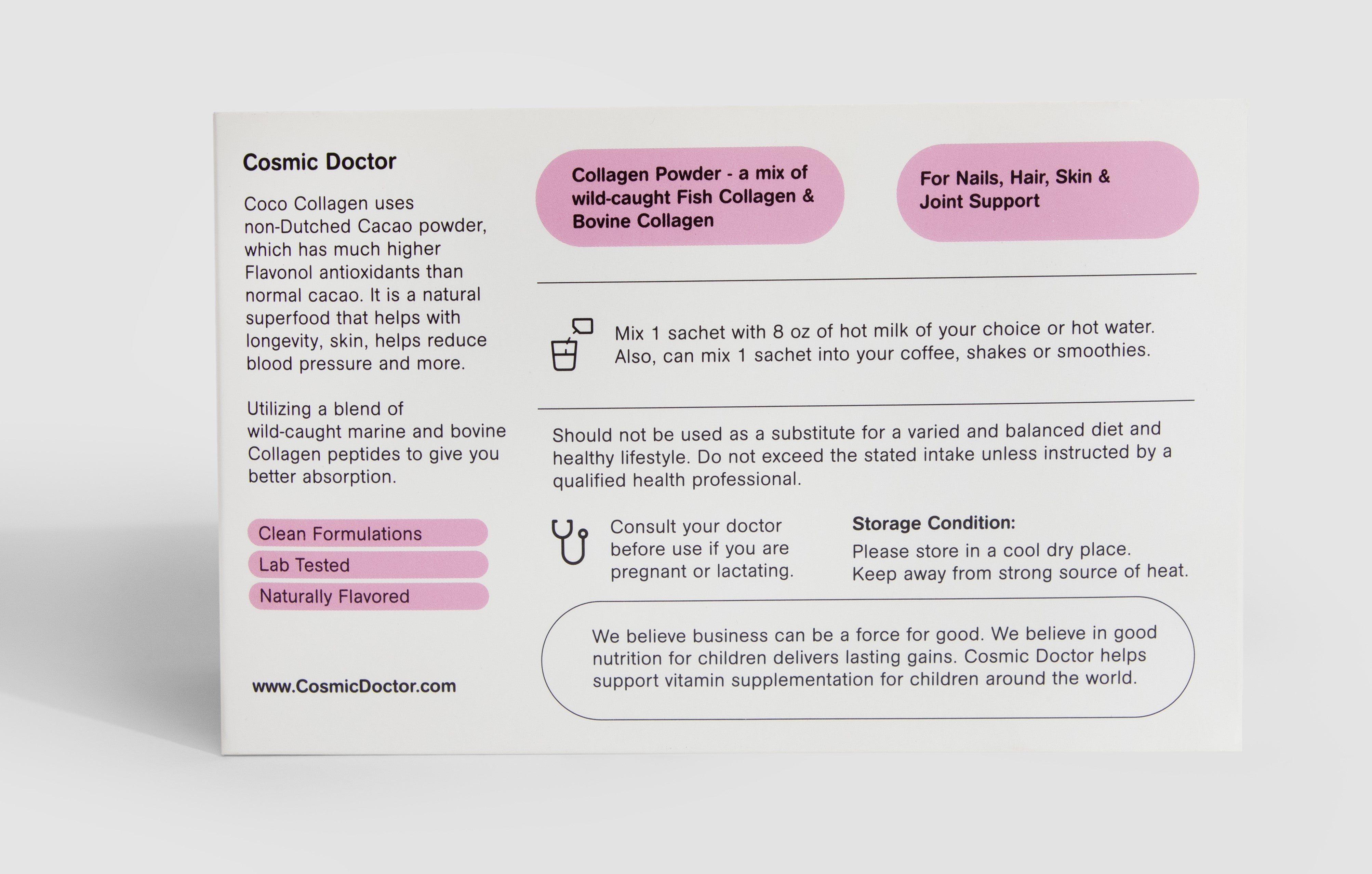 Coco Collagen | 30 sachets | Spicy chocolate