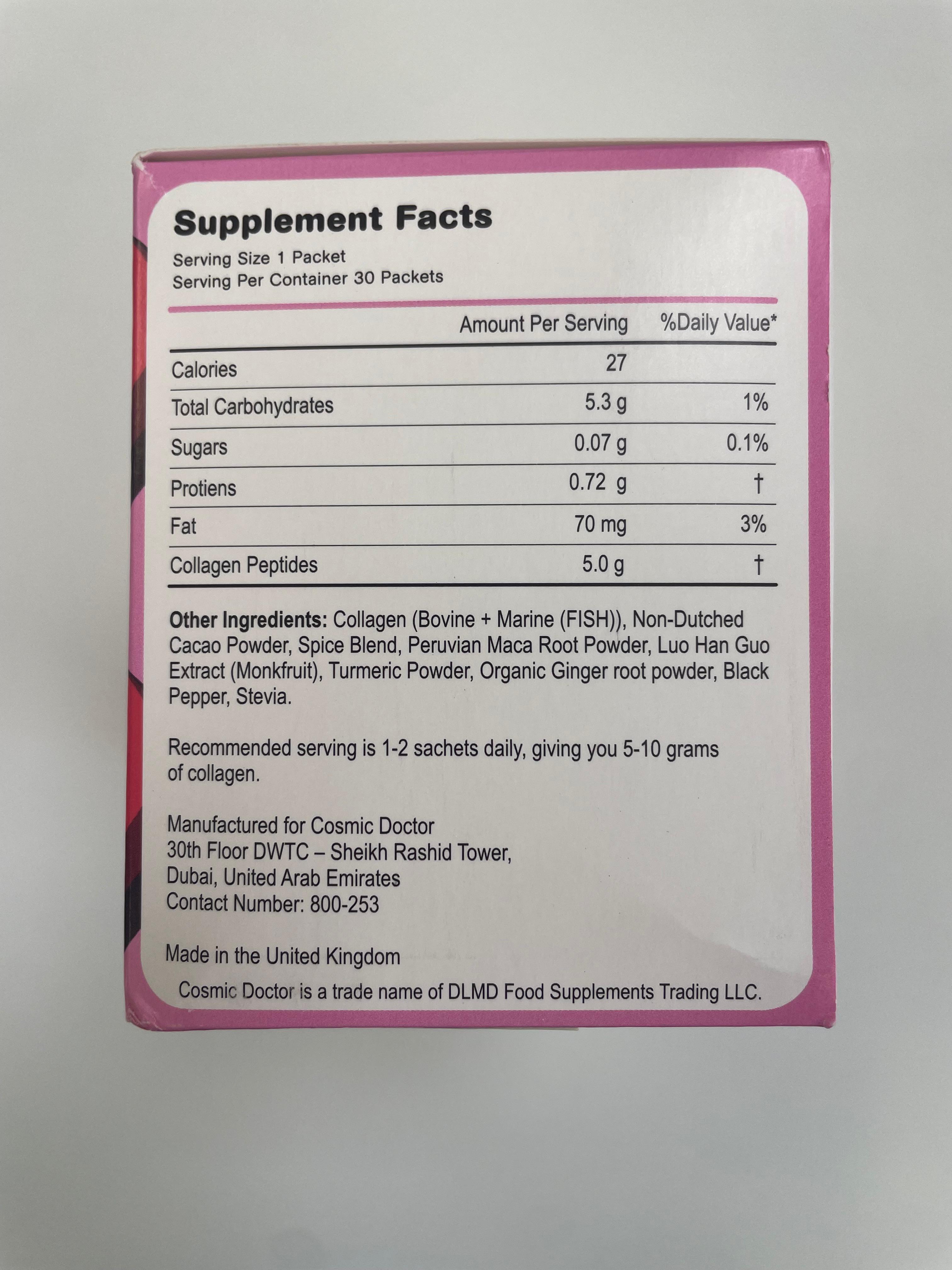 Coco Collagen | 30 sachets | Spicy chocolate